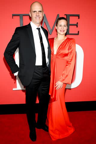 <p>Kristina Bumphrey/Variety via Getty</p> Clay Kallman and Lauren Groff