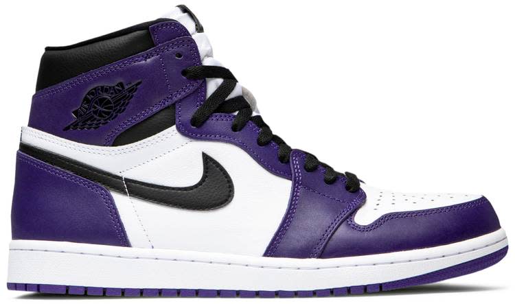 Air Jordan 1 Retro High OG 'Court Purple 2.0'. Image via GOAT.