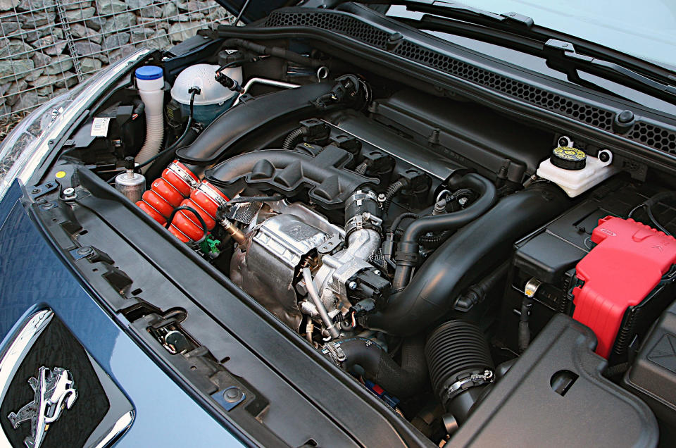 <p>BMW and PSA collaborated on the <strong>Prince</strong> <strong>four-cylinder</strong> petrol engine, which was available in various sizes and with or without turbocharging in several <strong>BMW</strong>, <strong>Citroen</strong> and <strong>Peugeot</strong> models, and in the majority of <strong>MINIs</strong>.</p><p>The <strong>1.6-litre turbo</strong> version was named top of the <strong>1.4- to 1.8-litre</strong> class in an eight-year run from 2007 to 2014.</p><p><strong>PICTURE</strong>: Prince engine in Peugeot RCZ</p>