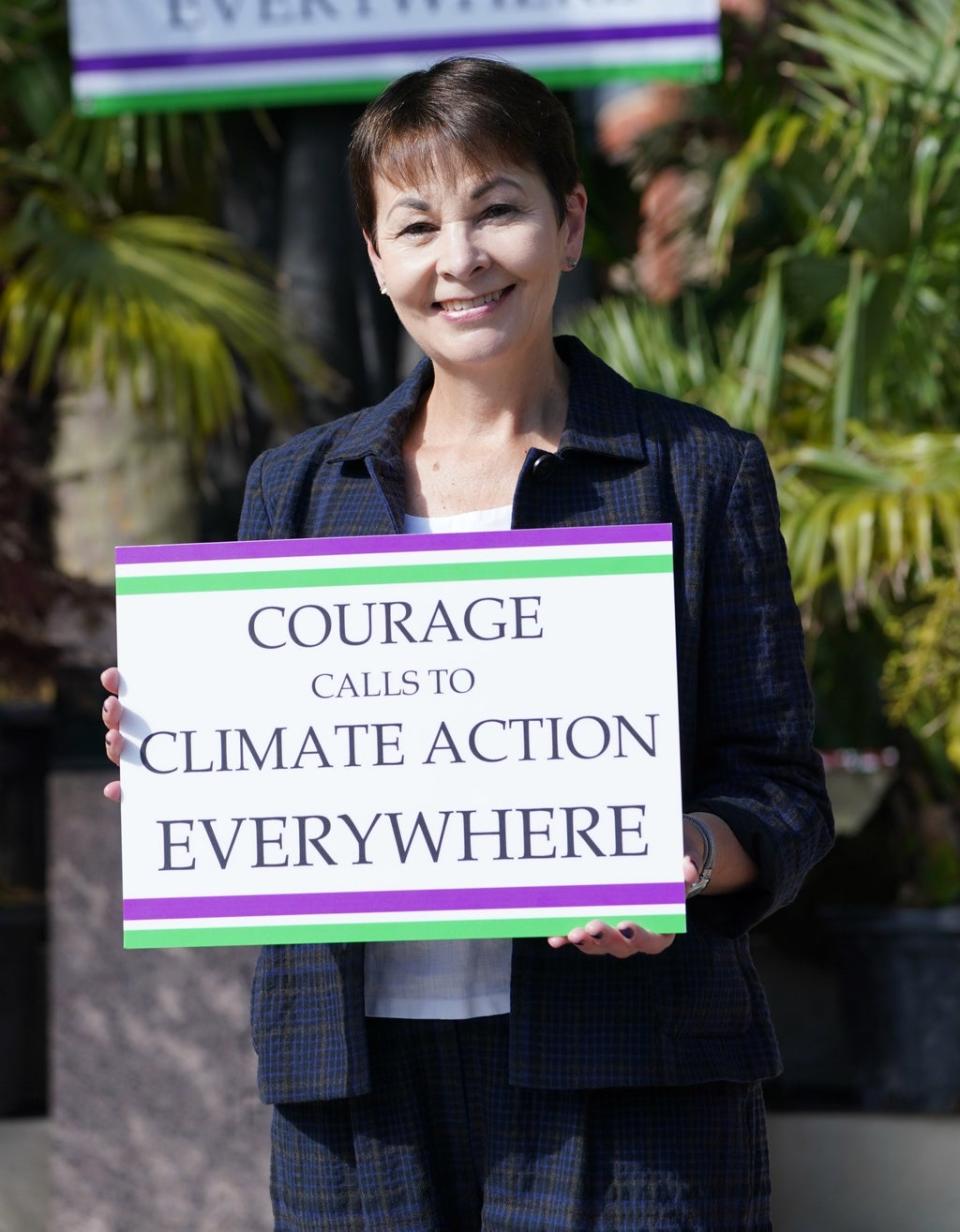 Caroline Lucas (Jonathan Brady/PA) (PA Wire)