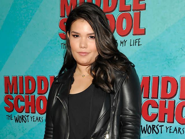 <p>John Sciulli/Getty</p> Madison De La Garza at the Los Angeles screening of "Middle School: The Worst Years Of My Life" in 2016.