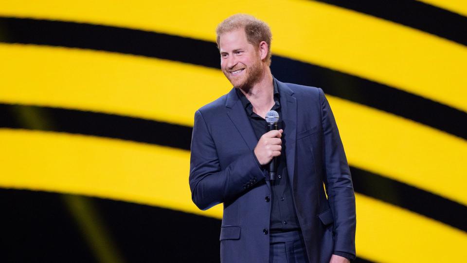 Harry paid tribute to all the athletes that have competed during the games