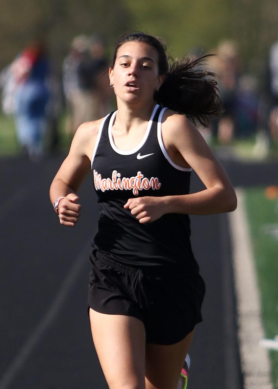 Bella Graham of Marlington is the defending EBC champion in the 1600 and 3200 meters.