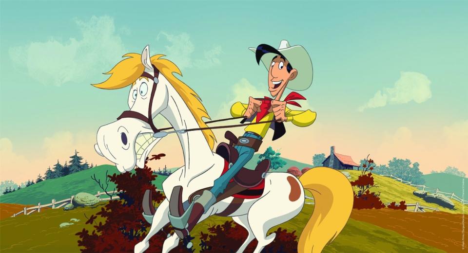 "Einsamer Cowboy, du bist so weit, weit von zuhaus ...": Die Titelmelodie zu "Lucky Luke" haben sicher viele noch im Ohr, durch Trickfilme und Serien wurde der Cowboy, der schneller zieht als sein Schatten, weltweit populär. "Lucky Luke" basiert aber auch auf einer altehrwürdigen Comicserie, die bis in das Jahr 1946 zurückreicht. (Bild: Ascot Eite)