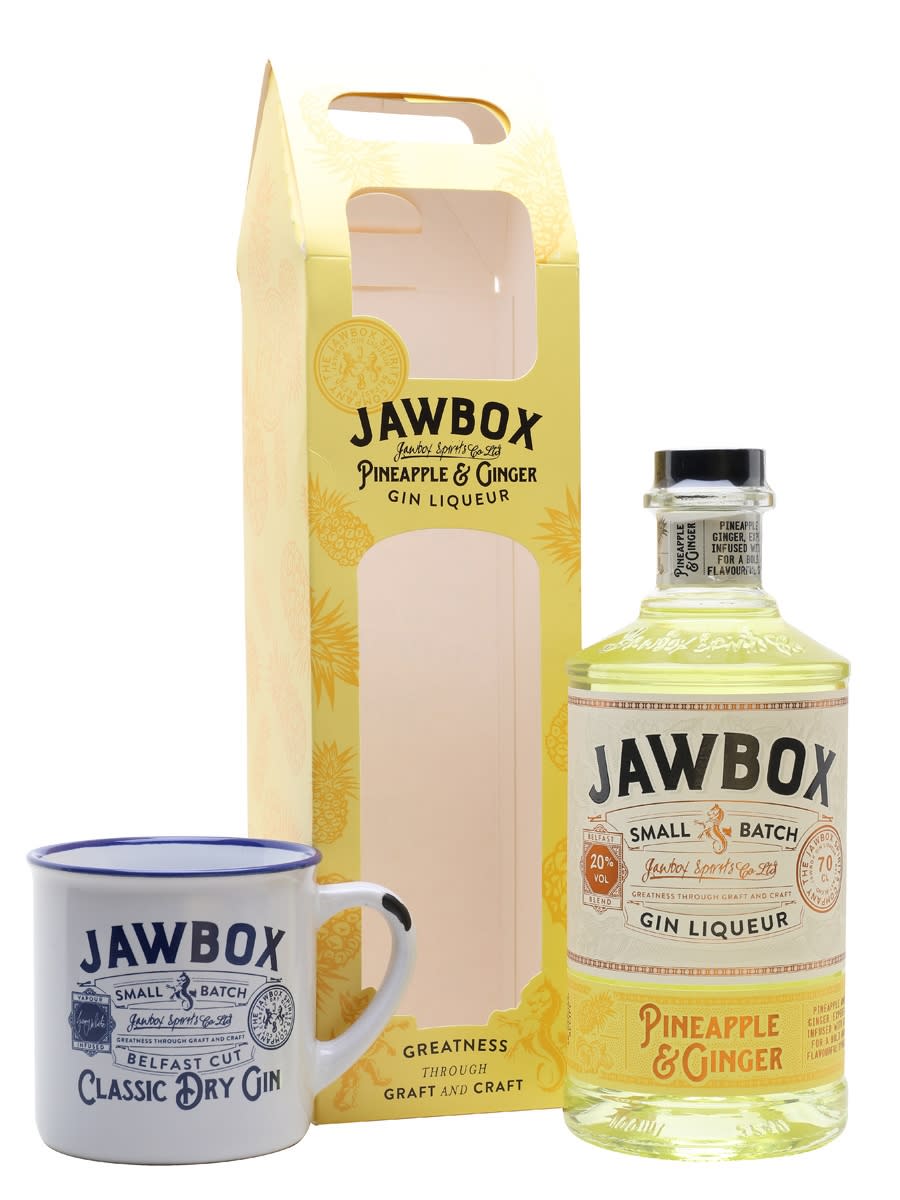 Jawbox Pineapple & Ginger Gin Liqueur, $27.75 from the Whisky Exchange