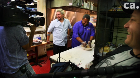 Guy Fieri has brought his Food Network hit, "Diners, Drive-Ins and Dives," to Memphis multiple times.