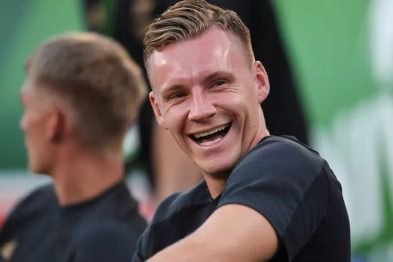 Bernd Leno, formerly of Arsenal, at the Florida Cup match between Cheslea and Arsenal at Camping World Stadium on July 23, 2022 prior to his move to Fulham. (Photo by David Price/Arsenal FC via Getty Images) -Credit:2022 The Arsenal Football Club Plc