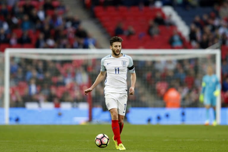 Lallana sustained a thigh injury during England's World Cup qualifier against Lithuania last weekend, but the Liverpool midfielder still managed to play the full 90 minutes