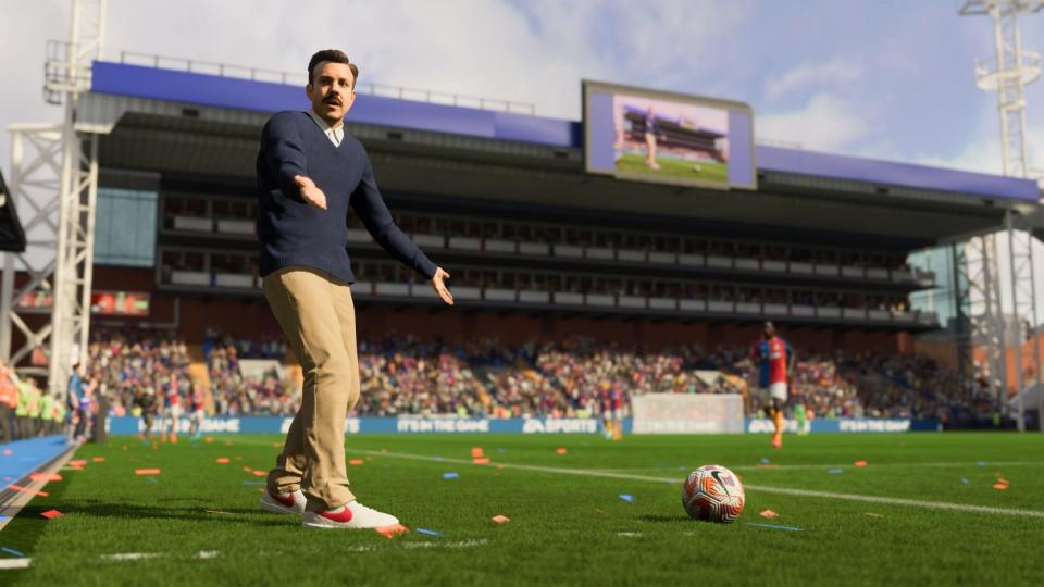 ‘FIFA 23 Ultimate Team with Ted Lasso’ - Credit: EA Sports