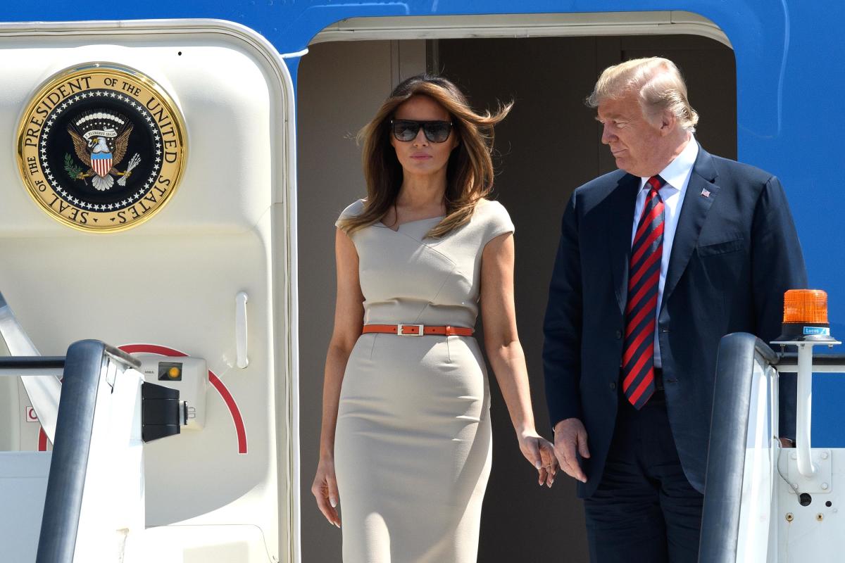 Melania Trump Is 'Far More Relaxed' When She's Not with the President ...