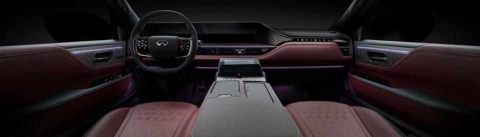 2025 infiniti qx80 interior