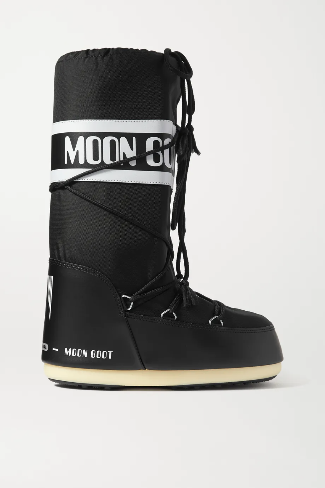 Moon Boot Shell and Faux Leather Snow Boots