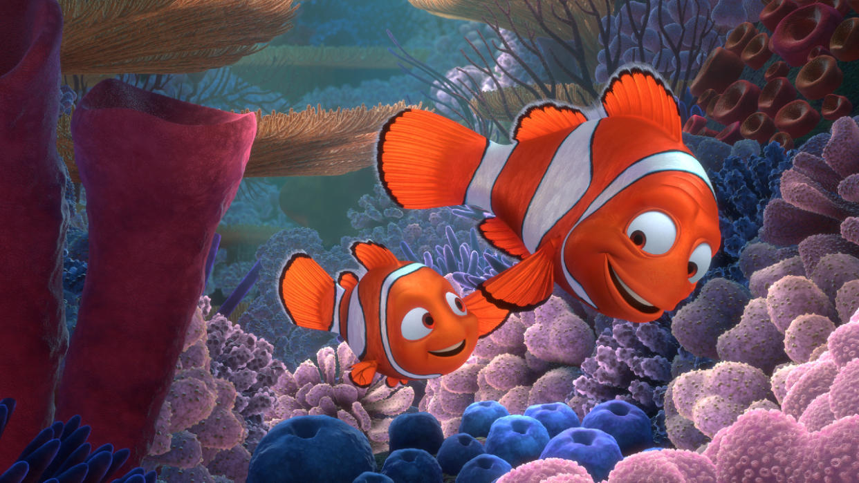  Nemo and Marlin in Finding Nemo. 
