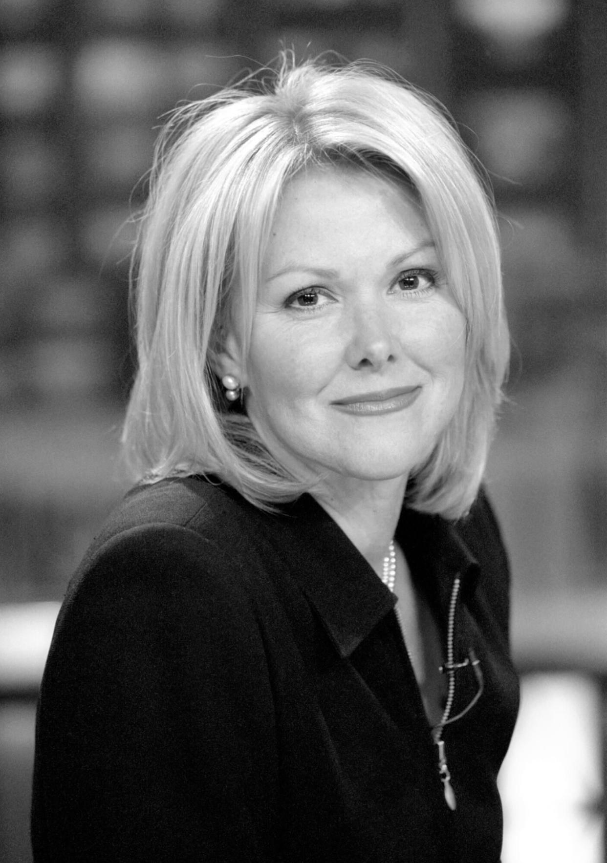 TV/Rieger 06/4/03 Susan Biddle/TWP Wendy Rieger is a WRC news anchor, broadcasting the news at 5:00pm from NBC's offices on Nebraska Ave. (Photo by Susan Biddle/The The Washington Post via Getty Images)