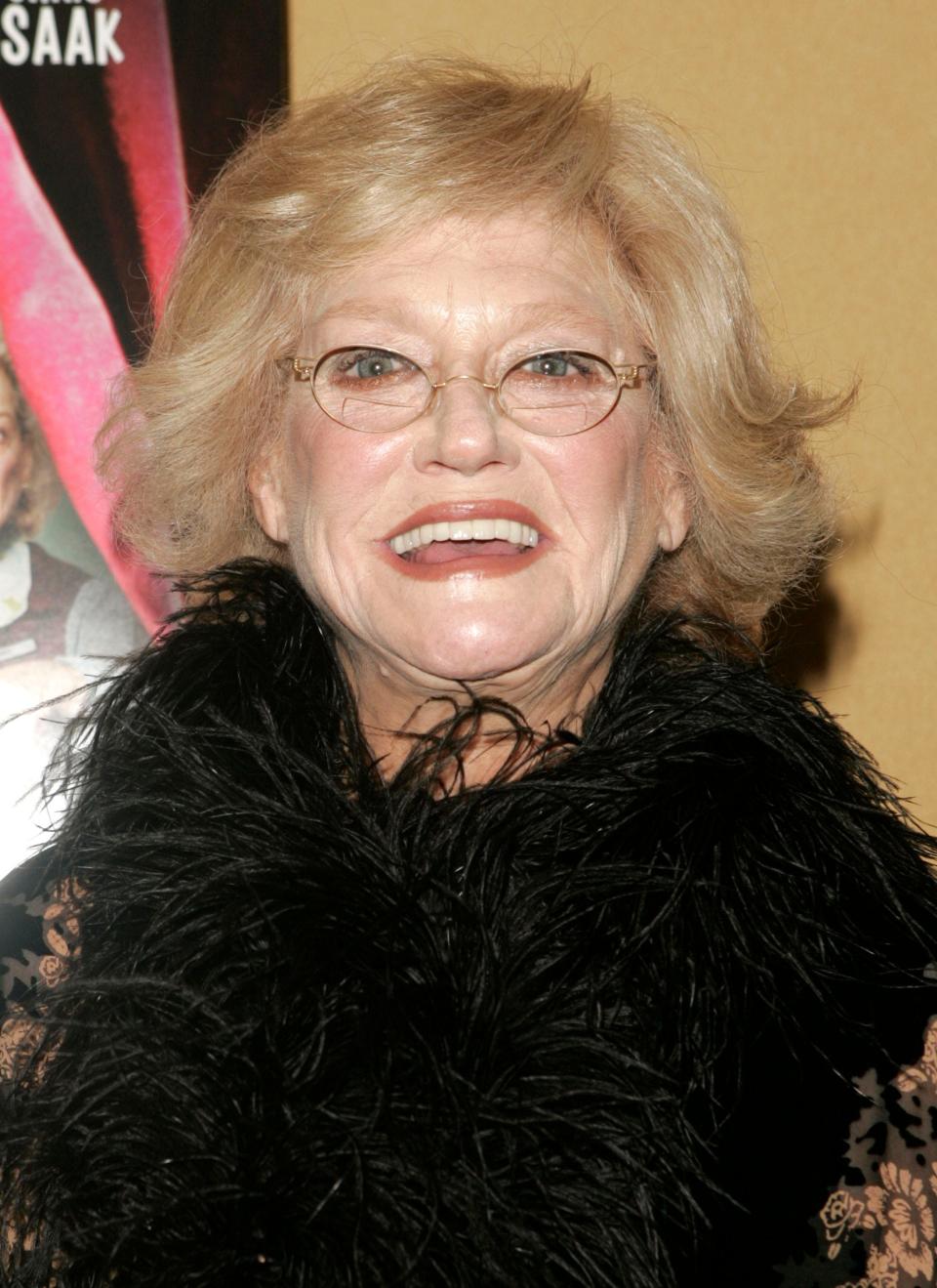 Actress Suzanne Shepherd, seen at the premiere of "A Dirty Shame" in 2004, has died at 89.