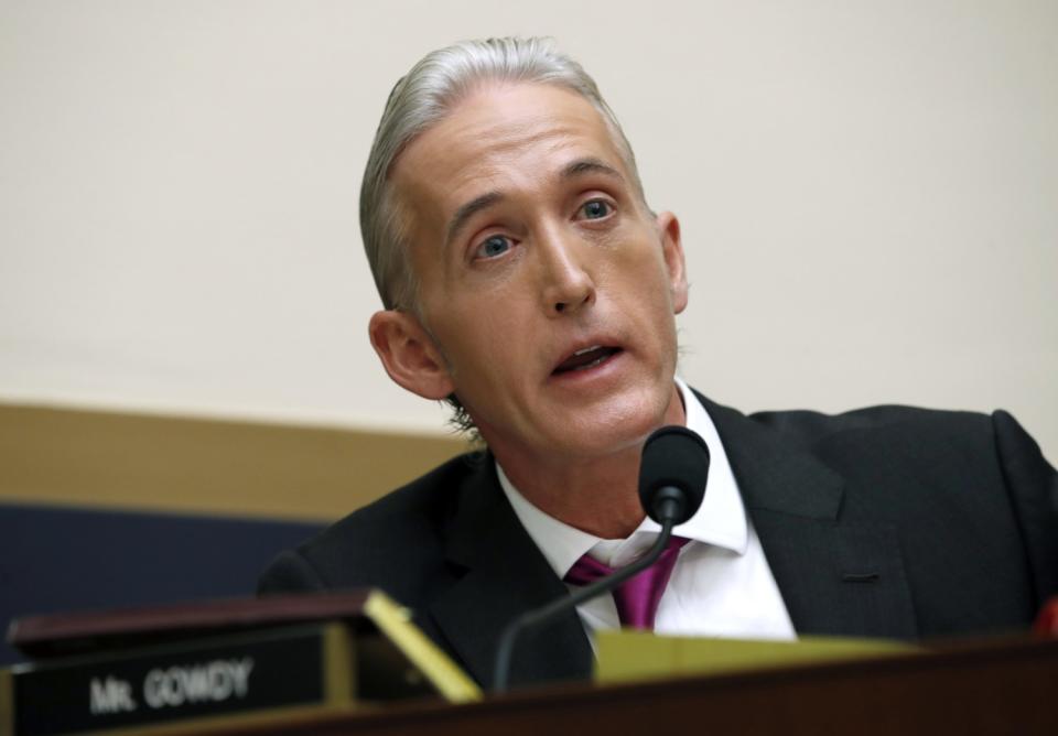 Trey Gowdy, now a Fox News contributor, during a House Judiciary Committee hearing on Capitol Hill in 2017.