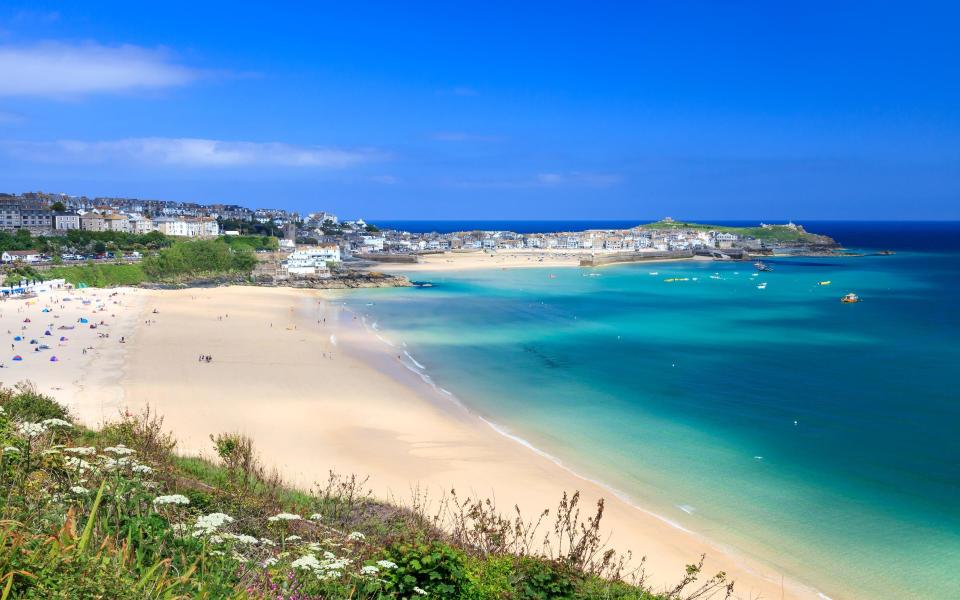 Porthminster Beach, Cornwall - Getty