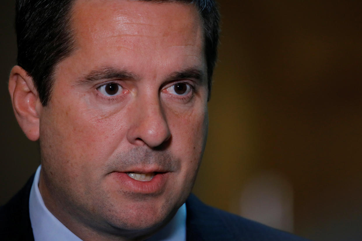 Rep. Devin Nunes has been pushing a controversial secret memo. (Photo: Carlos Barria / Reuters)