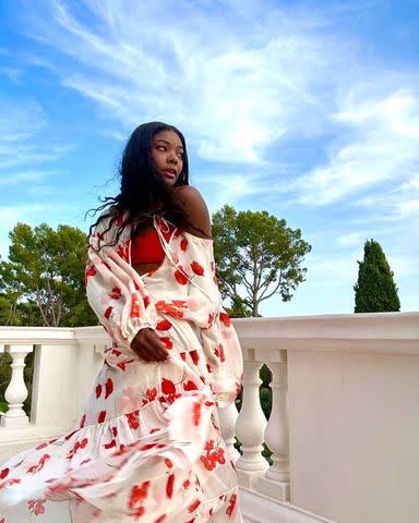 <p>Gabrielle Union/Instagram</p> Gabrielle Union shared several snaps of her outfits from her latest family vacation.