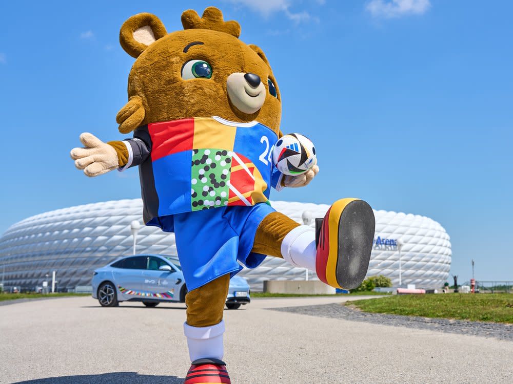 In der Münchener Allianz Arena steigt das Eröffnungsspiel zwischen Deutschland und Schottland. (Bild:  ddp/Michael Bihlmayer)