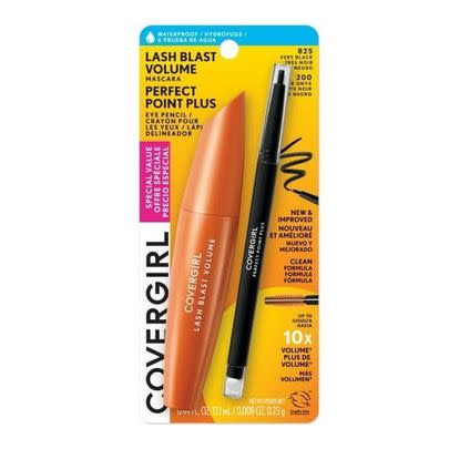 A Covergirl waterproof mascara and pencil eyeliner set (20% off list price)