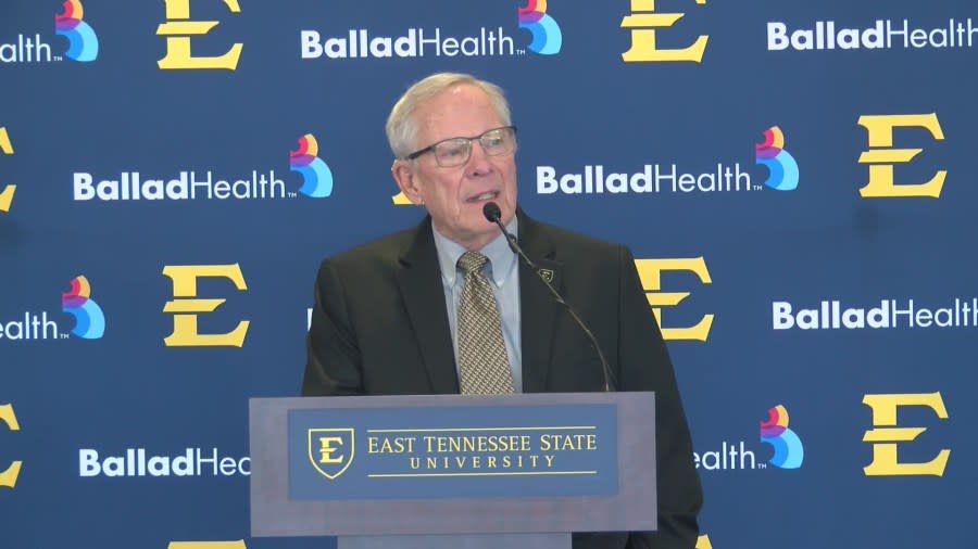 ETSU Athletic Director Richard Sander. (Photo: WJHL)