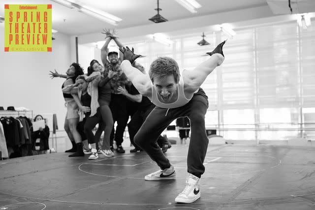 <p>Jenny Anderson for Cabaret at the Kit Kat Club</p> The cast rehearses for 'Cabaret'