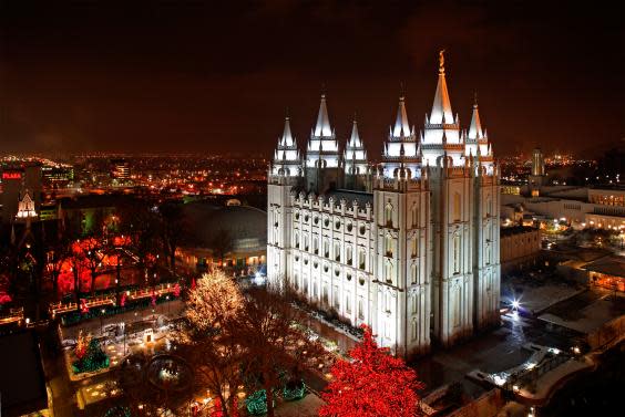 The impressive Salt Lake City Temple Square (Sandra Salvas)