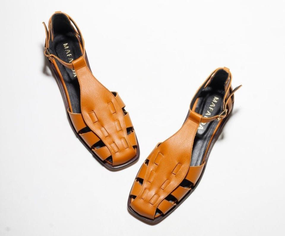 Mafalda's Ida fisherman sandals, £195