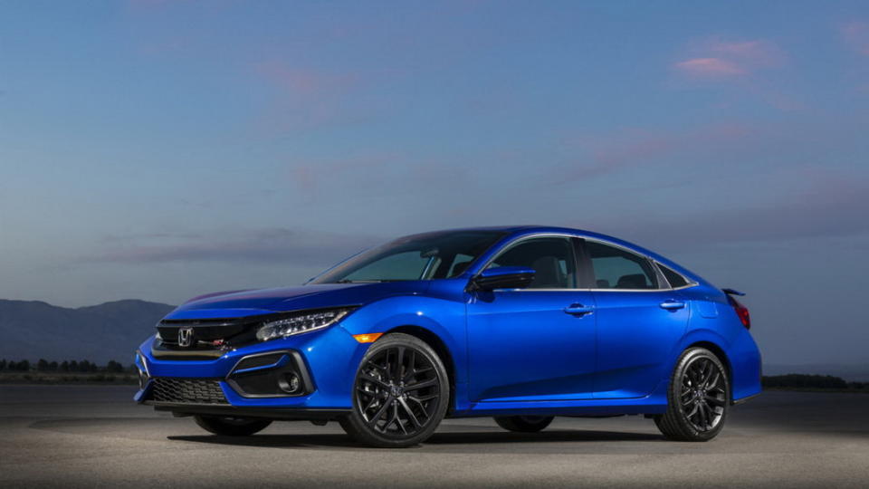 圖／2020 Honda Civic Si將推出Coupe與 Sedan兩種版本，價格皆為25,930美元。