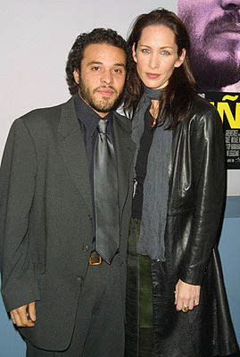 Michael Irby with gal Susan Mayus at the New York premiere of Miramax's Pinero