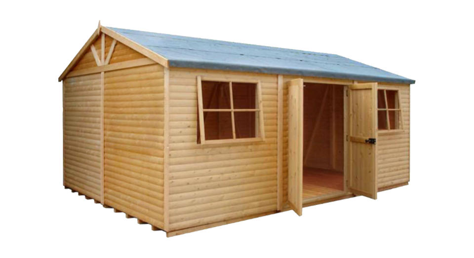 Shire Mammoth 15x10 Apex Wooden Workshop