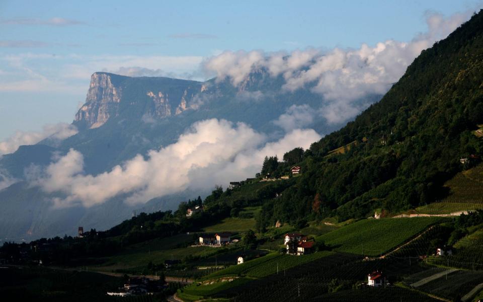 Mountains near Merano, a ski resort in South Tyrol - Julian Simmonds