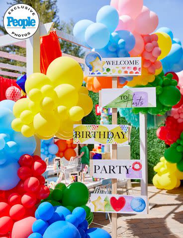 <p>Nicole Hill Gerulat/@NicoleGerulat</p> Hart's birthday party decor