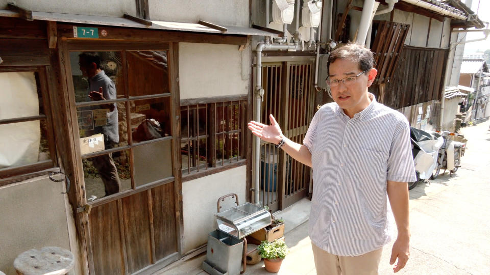 日本一級建築師渡邉義孝，協助豐田雅子改造老屋後，也積極投入尾道空屋再生。