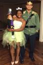 <p>This family knocked <em><a href="https://www.amazon.com/Tiana-Classic-Disney-Princess-Costume/dp/B07NF28VVS?tag=syn-yahoo-20&ascsubtag=%5Bartid%7C10055.g.23653854%5Bsrc%7Cyahoo-us" rel="nofollow noopener" target="_blank" data-ylk="slk:Princess and the Frog;elm:context_link;itc:0;sec:content-canvas" class="link ">Princess and the Frog</a></em> out of the park. Cutest <a href="https://www.amazon.com/Facilier-inspired-Necklace-princess-Disneybound/dp/B07HGGDCV8?tag=syn-yahoo-20&ascsubtag=%5Bartid%7C10055.g.23653854%5Bsrc%7Cyahoo-us" rel="nofollow noopener" target="_blank" data-ylk="slk:Doctor Facilier;elm:context_link;itc:0;sec:content-canvas" class="link ">Doctor Facilier</a> ever! </p>