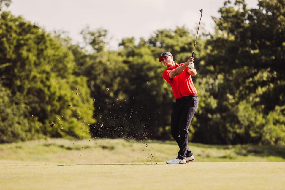 In nine tournaments this school year, Texas Tech senior Ludvig Aberg has finished in the top 10 each time, winning four.