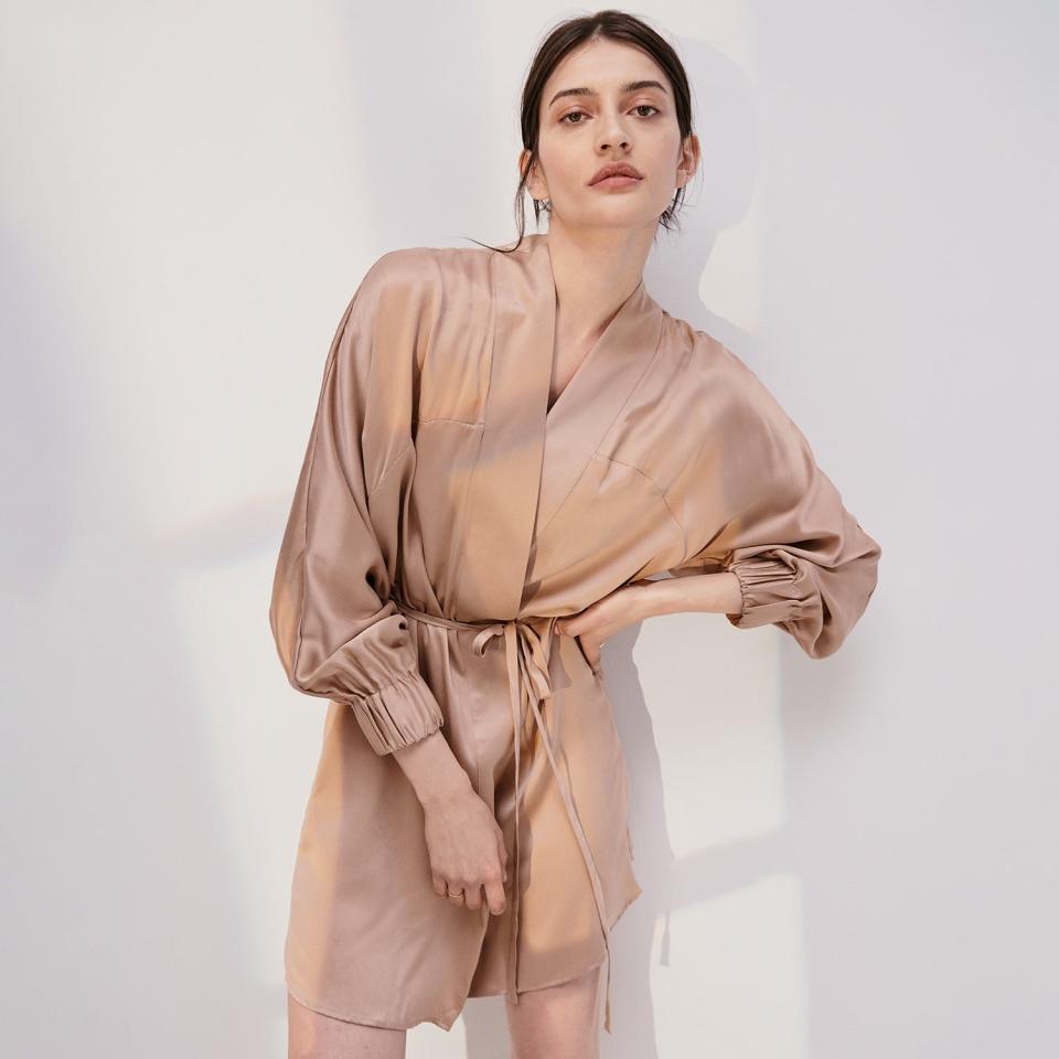 <p><a href="https://go.redirectingat.com?id=74968X1596630&url=https%3A%2F%2Flunya.co%2Fproducts%2Fwomens-washable-silk-robe-otium-tan&sref=https%3A%2F%2Fwww.esquire.com%2Flifestyle%2Fg27022031%2Fbest-gifts-for-mother-in-law-ideas%2F" rel="nofollow noopener" target="_blank" data-ylk="slk:Shop Now;elm:context_link;itc:0;sec:content-canvas" class="link ">Shop Now</a></p><p>Washable Silk Robe</p><p>lunya.co</p><p>$278.00</p>