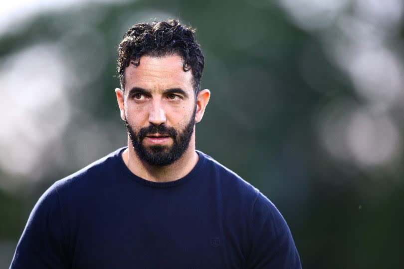 Ruben Amorim of Sporting CP against FC Famalicao.