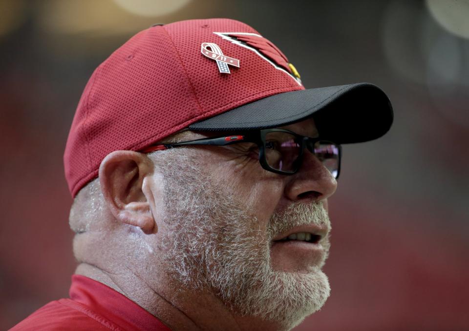 Bruce Arians got cute down the stretch, and it cost the Arizona Cardinals (AP).