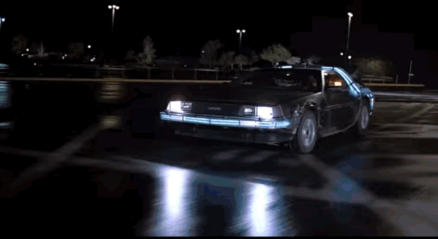 The DeLorean From 'Back to the Future' Is Back in the Future