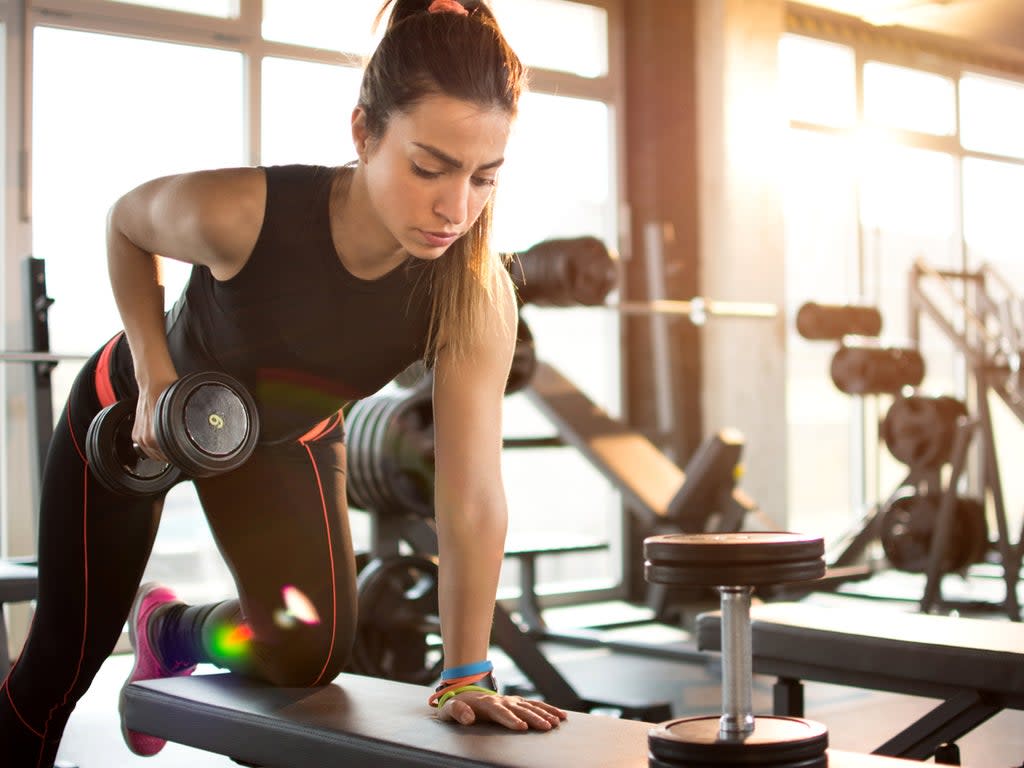  For beginners, it will take around six weeks before you see a small increase in muscle (Getty/iStock)