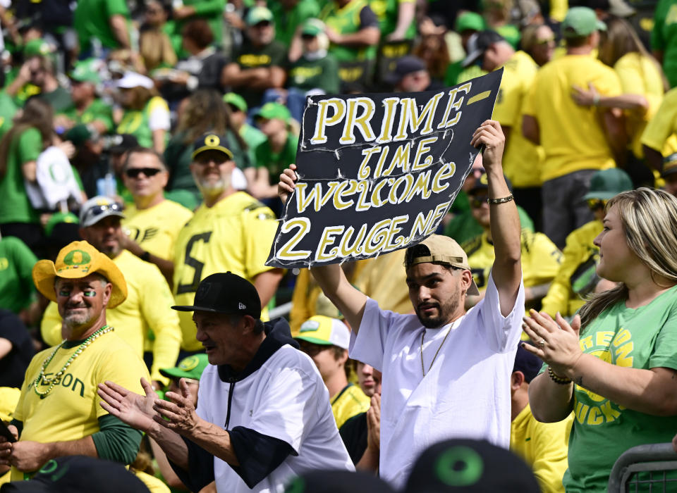 Tough day for Coach Prime and the Buffs. (Andy Cross/MediaNews Group/The Denver Post via Getty Images)

