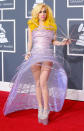 <p>Lady Gaga is out-of-this-world in her shimmering custom-made gown.<i>(Photo: Getty Images)</i> </p>