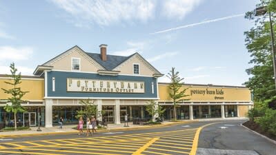 Pottery Barn Outlet is available at Tanger’s Lancaster and Riverhead (pictured) centers, part of an expanding selection of home goods retailers offered at Tanger’s open-air shopping centers in the U.S. and Canada. Photo credit: Tanger