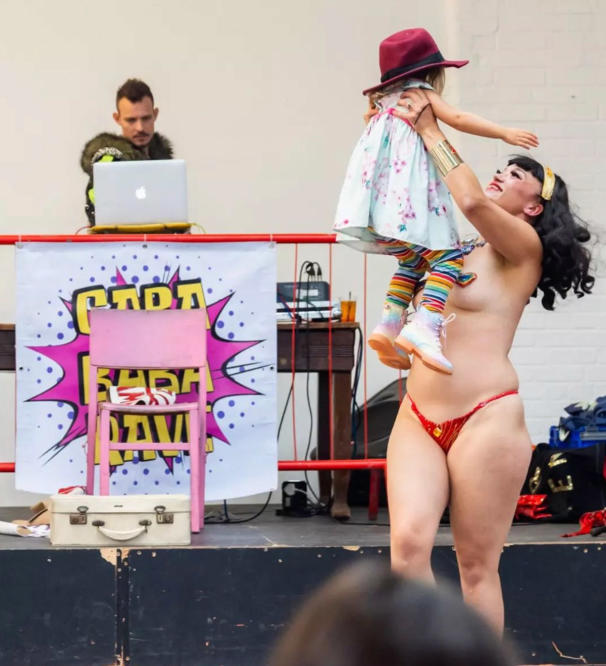 Graphic drag show for babies featuring nearly naked men, bondage, outrages  Twitter: 'Absolutely abhorrent