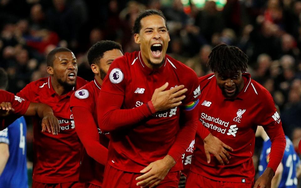 Van Dijk has helped Liverpool gain superiority at the back over Manchester United, but there is more to it than one man - REUTERS