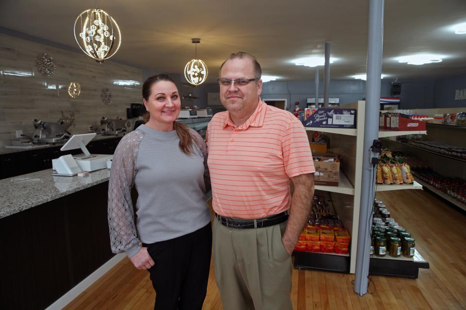 Wioletta and Adam Bartoszek from Poland are shown last March, just before they opened Wioletta’s Polish Market at 3955 S. Howell Ave. in Milwaukee.