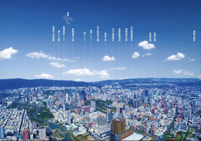 ▲遠雄PARK 16就位在集合時尚、商業與生活的都會商圈，也就是農16特區的精華區塊，同時更被稱為「南版信義計畫區」。（圖／遠雄提供）