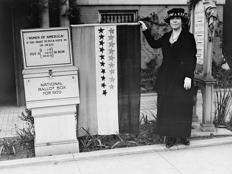 Suffragette Protesting 1920